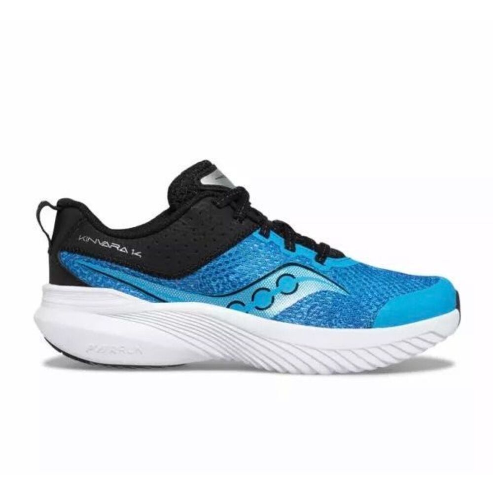 Saucony Boy’s Size 11 Kinvara 14 Ltt Blue Saucony Lace Up Bnib — image 5 of 8